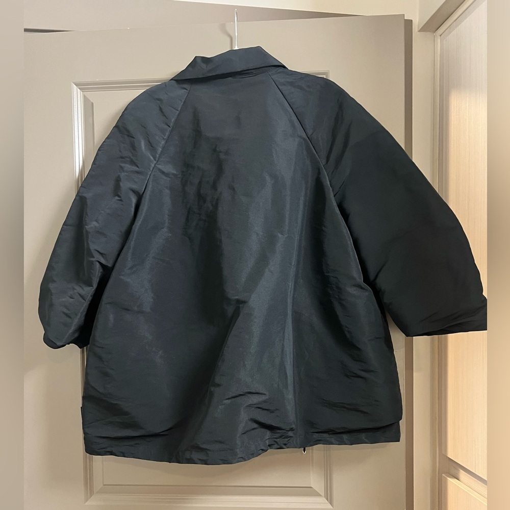 Moncler Giubbotto Maquereau Jacket Size 4 XL Raincoat Black - Picture 5 of 11